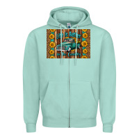 Seafoam life is better in the country skinny metal can holder Zipper Hoodie - HRA Design Shop