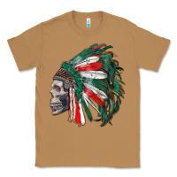 Toasted Coconut mexican indian headdress with skull Classic Tee - RanaPortraitStore