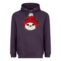 Plum snowman Heavyweight Hoodie - JahusDesignShop