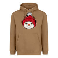 Toasted Coconut snowman Heavyweight Hoodie - JahusDesignShop