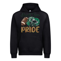 Black small town big pride green Urban Hoodie - MaliasSmallBusiness
