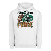 Pigment Lunar Rock small town big pride green Urban Hoodie - MaliasSmallBusiness