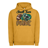 Pigment Peanut Butter small town big pride green Urban Hoodie - MaliasSmallBusiness
