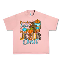 Salmon Pumpkin spice and Jesus Christ Urban Heavy Tee - RanaPortraitStore