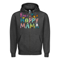 Charcoal Heather One Hoppy Mama Zipper Hoodie - Neo Western