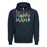 Navy One Hoppy Mama Zipper Hoodie - Neo Western
