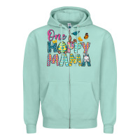 Seafoam One Hoppy Mama Zipper Hoodie - Neo Western