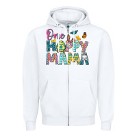 White One Hoppy Mama Zipper Hoodie - Neo Western