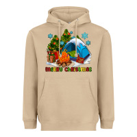 Mushroom merry Christmas camp Heavyweight Hoodie - AdoDesignShop
