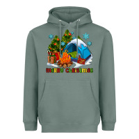 Sage merry Christmas camp Heavyweight Hoodie - AdoDesignShop