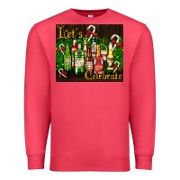 Cardinal Christmas cocktail Premium Sweatshirt - AdoDesignShop
