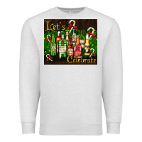 Oatmeal Heather Christmas cocktail Premium Sweatshirt - AdoDesignShop