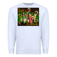 White Christmas cocktail Premium Sweatshirt - AdoDesignShop