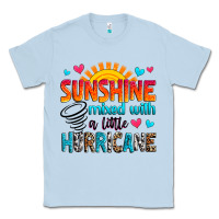 Dusty Blue sunshine mixed with a little hurricane Classic Tee - Zillion Design Studio