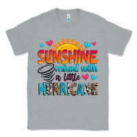 Heather Grey sunshine mixed with a little hurricane Classic Tee - Zillion Design Studio