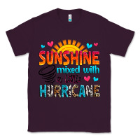 Plum sunshine mixed with a little hurricane Classic Tee - Zillion Design Studio