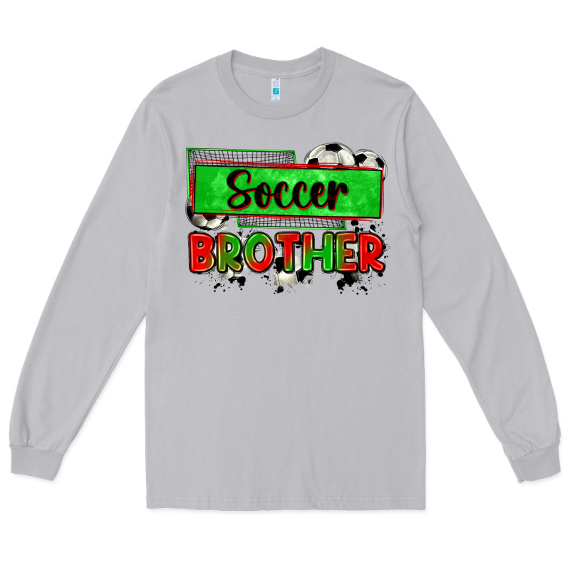 Soccer Brother Long Sleeve Tee by Zillion Design Studio | Teevron