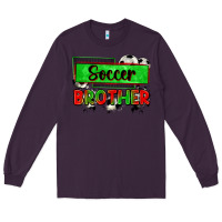 Plum soccer brother Long Sleeve Tee - Zillion Design Studio