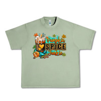 Oil Green Pumpkin spice junkie Urban Heavy Tee - RanaPortraitStore