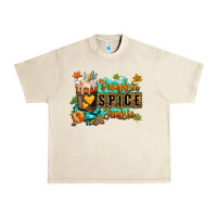 Sandshell Pumpkin spice junkie Urban Heavy Tee - RanaPortraitStore