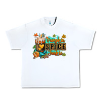 White Pumpkin spice junkie Urban Heavy Tee - RanaPortraitStore