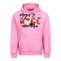 Fuchsia Pink merry race mas Urban Hoodie - MaliasSmallBusiness