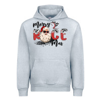 Heather Grey merry race mas Urban Hoodie - MaliasSmallBusiness