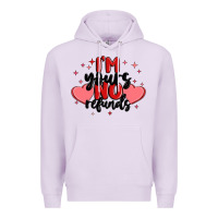 Lilac i'm yours no refunds Premium Hoodie - MaliasSmallBusiness
