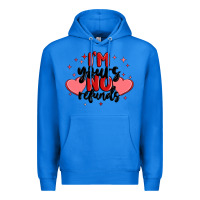 True Royal i'm yours no refunds Premium Hoodie - MaliasSmallBusiness