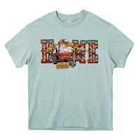 Arona home Christmas farm animals Heavy Core Tee - CowhideDigitalArt