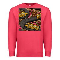 Cardinal flower leopard school bus seamless pattern Premium Sweatshirt - BundleAndBundleShop