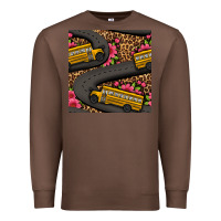 Chestnut flower leopard school bus seamless pattern Premium Sweatshirt - BundleAndBundleShop
