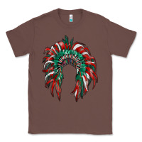 Chestnut mexican flag indian headdress Classic Tee - RanaPortraitStore