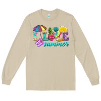 Mushroom i love summer Long Sleeve Tee - texasbilliewilder