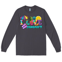 Smoke i love summer Long Sleeve Tee - texasbilliewilder