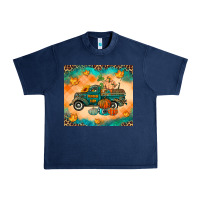 Navy Pumpkin farm Urban Heavy Tee - RanaPortraitStore