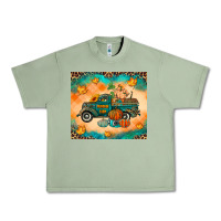 Oil Green Pumpkin farm Urban Heavy Tee - RanaPortraitStore