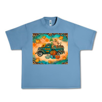 Pebble Blue Pumpkin farm Urban Heavy Tee - RanaPortraitStore