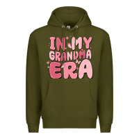 Army Green in my grandma era Premium Hoodie - MaliasSmallBusiness