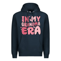 Navy in my grandma era Premium Hoodie - MaliasSmallBusiness