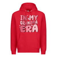 Red in my grandma era Premium Hoodie - MaliasSmallBusiness