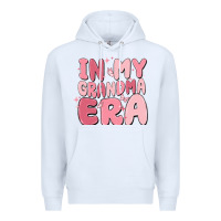 White in my grandma era Premium Hoodie - MaliasSmallBusiness