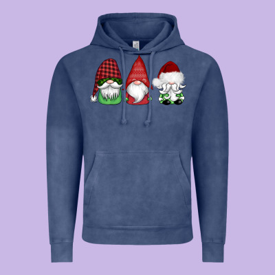Christmas Gnomes Vintage Hoodie Designed By Adodesignshop