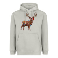 Moon Dust reindeer Heavyweight Hoodie - JahusDesignShop