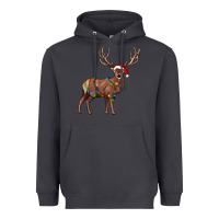Smoke reindeer Heavyweight Hoodie - JahusDesignShop