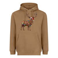 Toasted Coconut reindeer Heavyweight Hoodie - JahusDesignShop