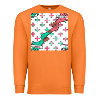 Carrot Nurse Gloves Seamless Pattern Premium Sweatshirt - BundleAndBundleShop