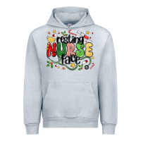 Heather Grey resting nurse face Urban Hoodie - MaliasSmallBusiness