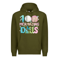 100 Mermazing Days Premium Hoodie | Teevron