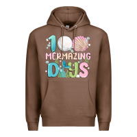 Chestnut 100 mermazing days Premium Hoodie - MaliasSmallBusiness